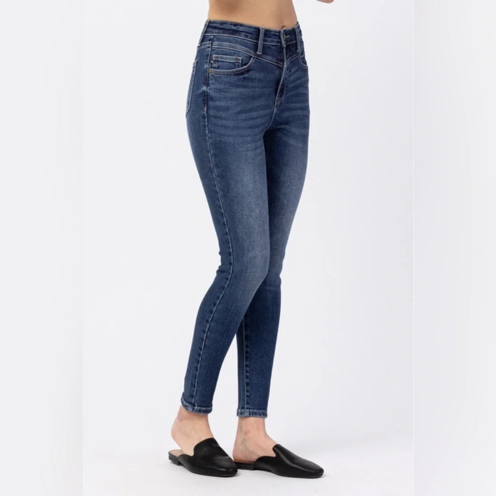 NWT Judy Blue High Rise Ankle-Length Skinny Jeans size 13